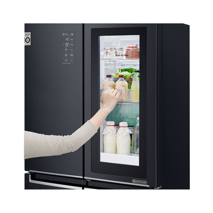 LG Kulkas Side by Side 595 Liter - GC-Q22FTQKL